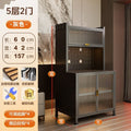 Steel kitchen storage rack cabinet storage cabinet for home floor-standing storage cabinet dustproof sun protection balcony cabinet bookcase shoe cabinet