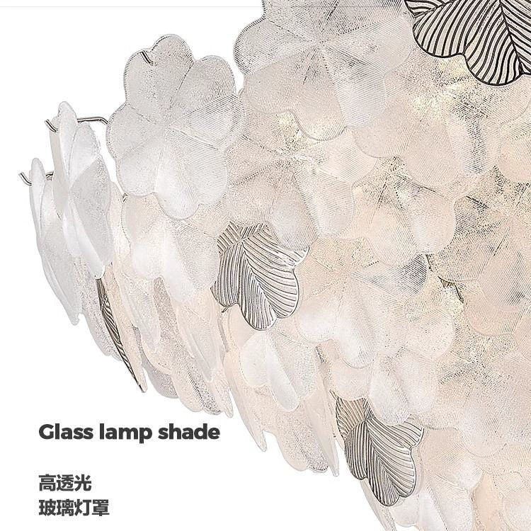 2025 New Modern Light Luxury Lighting Luxury Atmosphere Living Room Main Light Bedroom French Villa Dining Room Crystal Chandelier