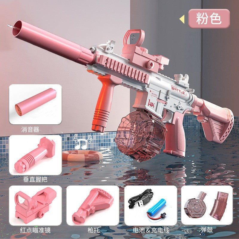 Popular m416 high-capacity kids' electric automatic water gun - water pistol for boys and girls