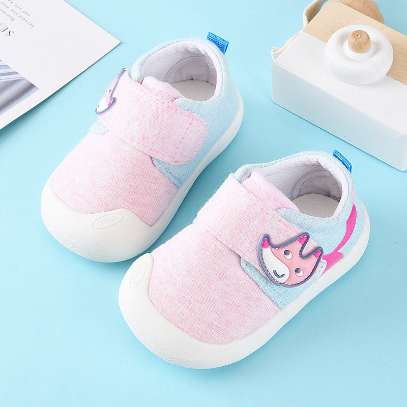autumn collection: new fall toddler shoes for baby girls (0-1-3 years) - soft cloth spring/autumn first walker shoes for baby boys