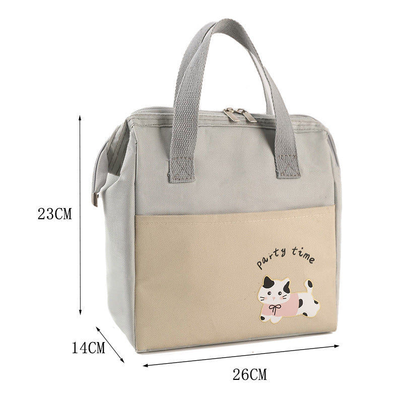 Beilian's new cute thermal insulation bento bag portable student commuter lunch box picnic lunch bag mommy bag wholesale