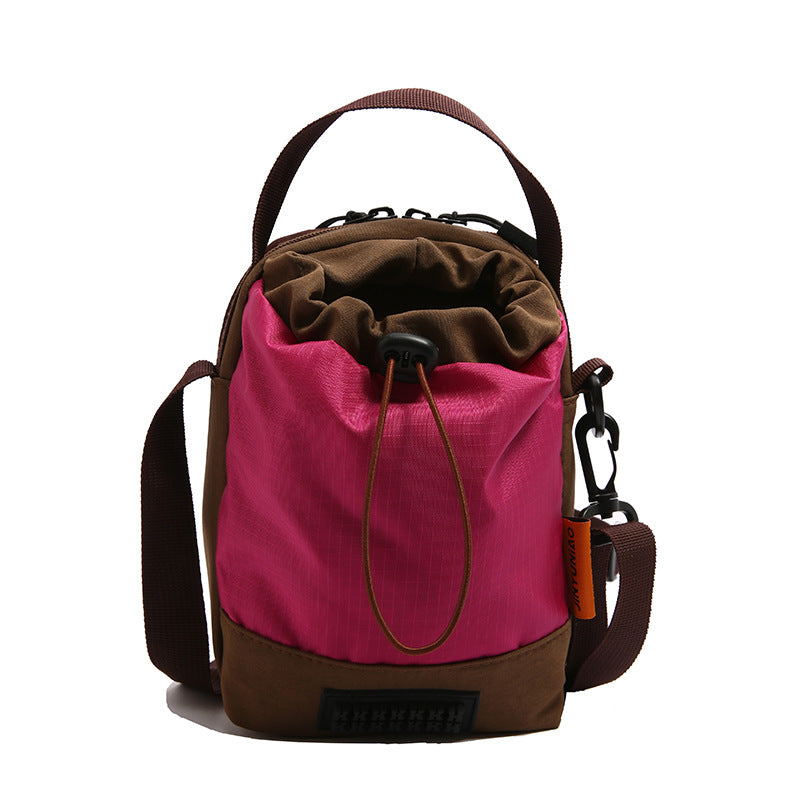 Pump with kettle bag 2025 Korean version solid color shoulder bag multi-function light commuter mobile phone bag casual messenger bag women