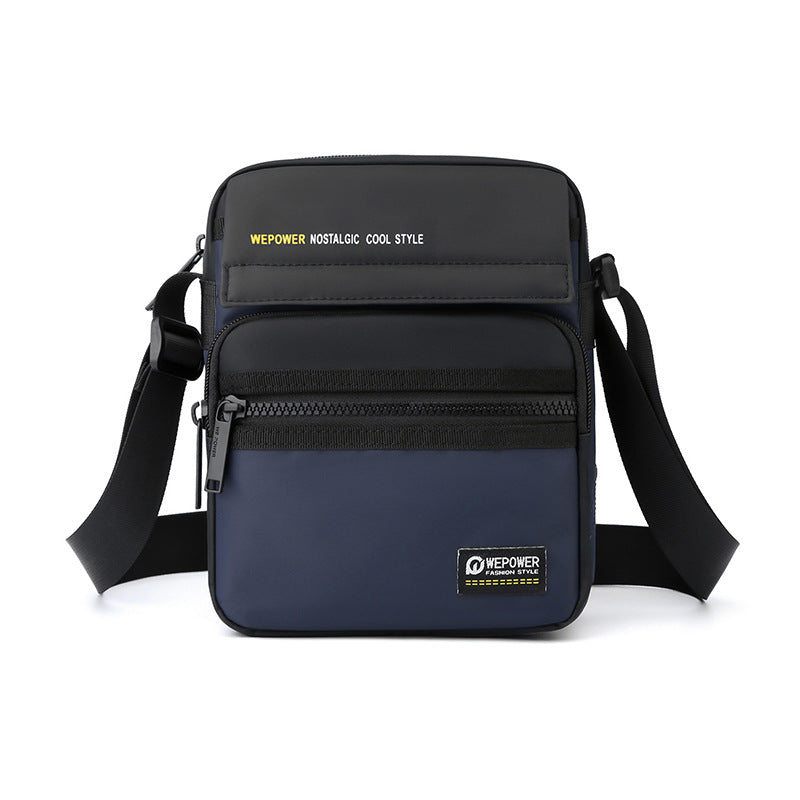 New men's shoulder bag outdoor leisure messenger bag sports travel backpack anti-splashing nylon men's bag wholesale