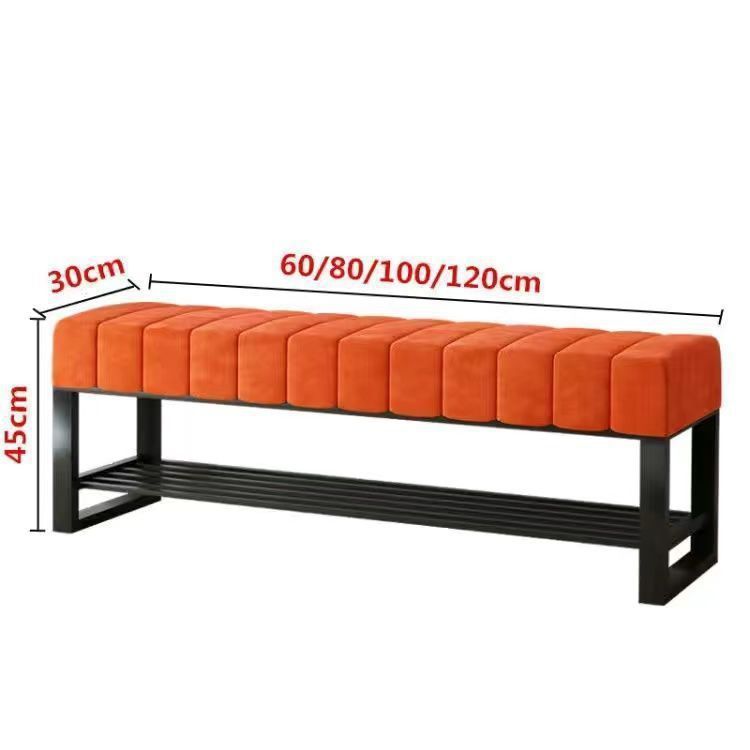 Best selling shoe changing bench popular light luxury bench shoe trial entry small for homeall-in-one door bench rectangular shoe cabinet
