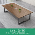 Conference table long rectangular meeting room office desk and chair set minimalist modern office desk panel office furniture