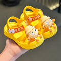 Kids' sandals: new summer korean style, soft sole, non-slip, waterproof first walker sandals for boys and girls aged 2-3 years