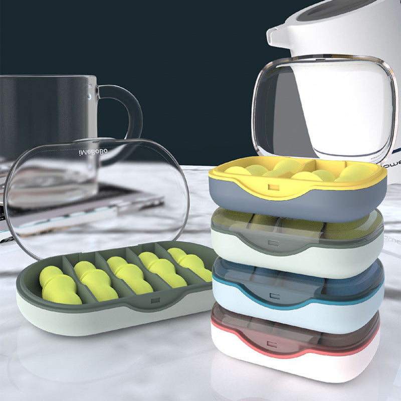 Earplugs anti-noise sleep dormitory study special silicone noise reduction anti-snoring super sound insulation female mute