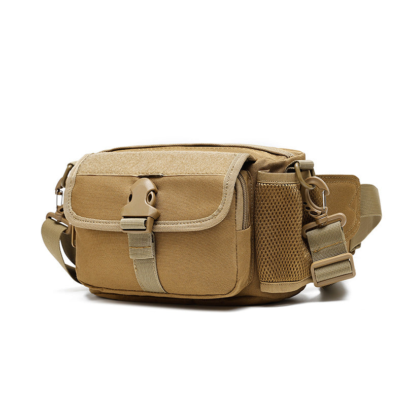 New Multifunctional Outdoor Tactical Fanny Pack Carry-on Kettle Cover Oblique Span Bag Luya Shoulder Bag Cycling Slingshot Bag