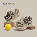 autumn new children's sports shoes mesh boys' running shoes non-slip soft sole girls' sneakers chunky sneakers