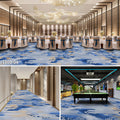 Hotel carpet 800g cut velvet thickened large area paving fire retardant banquet hall club billiard hall fireproof carpet