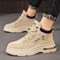 Men's safety shoes - spring 2025 collection: anti-slip, wear-resistant, waterproof work shoes for construction sites, workplaces, and everyday use. stylish martin boots for construction and industrial work