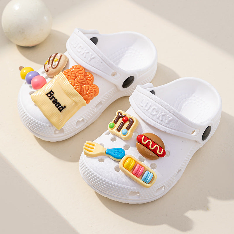 Kids' clogs: summer indoor anti-slip cartoon sandals for girls and boys (toddler to big kid sizes) - perfect for beach and everyday wear