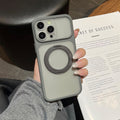 Magnetic rotating stand mobile phone case suitable for iphone17promax apple 16/15/14 anti-fall soft case wholesale