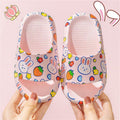 Girls' cartoon rabbit princess baby soft indoor bathroom bathing bear dinosaur slippers