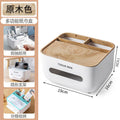 Desktop storage box paper box accessible luxuryinsfor home living room coffee table creative tissue box multifunctional sundries storage