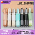 Portable 4-in-1 retractable brush eyeshadow brush makeup master transparent single loose powder brush multifunctional makeup brush