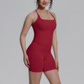 New nude feel racerback compression workout set - high waist, butt-lifting pilates & yoga activewear set