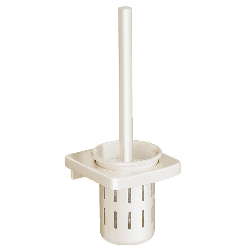 [] Toilet toilet brush rack wall-mounted toilet cleaning brush toilet cup holder storage home