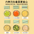 Kitchen for home potato shredding and cucumber handy gadget stainless steel grater multifunctional vegetable cutter slicer shredder