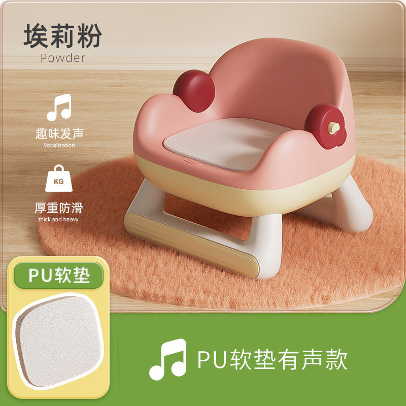 Baby dining chair Multifunctional children's calling chair, one chair dual-purpose detachable plate for eating and feeding Children's dining chair