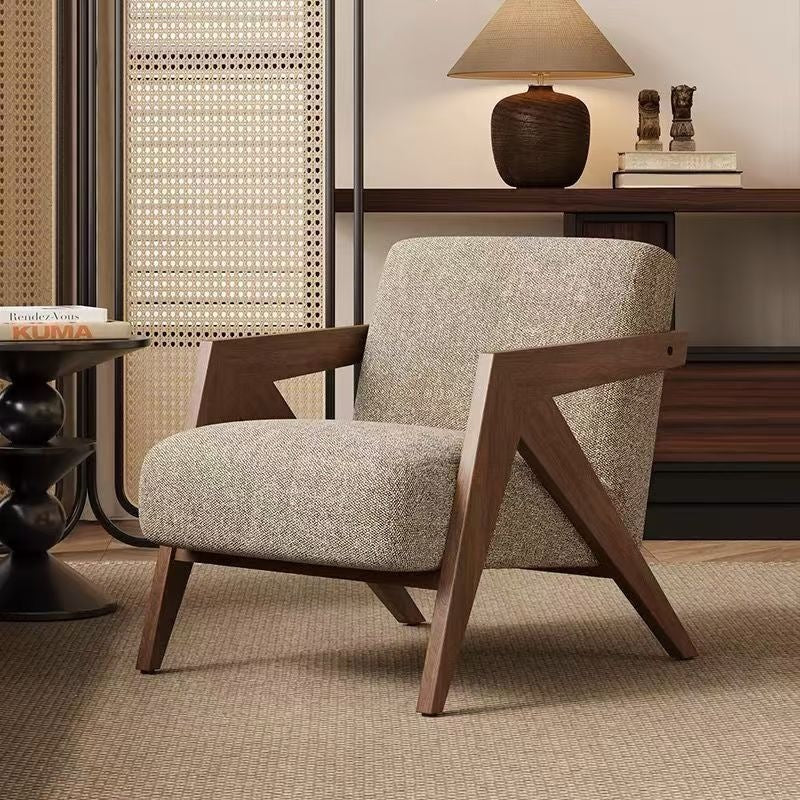 Medieval style richard sofa chair cafe table and chair hotel b&b bedroom balcony casual single lazy sofa