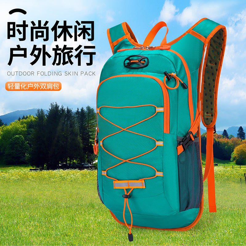 Outdoor Cycling Backpack Leisure Sports Fitness Running Water Bag Bicycle Off-Road Helmet Bag Hiking Hiking Bag