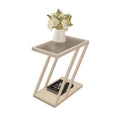 Extremely narrow bedside table casual bedroom bedside small slit storage rack accessible luxury sofa side table glass bedside table none