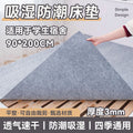 Moisture-proof mat all year roundneutral student dormitory bed anti-moisture, anti-mildew, anti-mite moisture-proof felt mat single patchwork