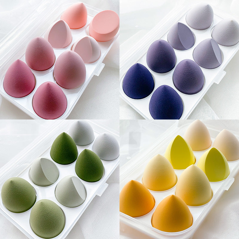 New beauty blender does not eat rice noodles wet dual-purpose super soft sponge face wash puff bulk makeup egg puff box spot