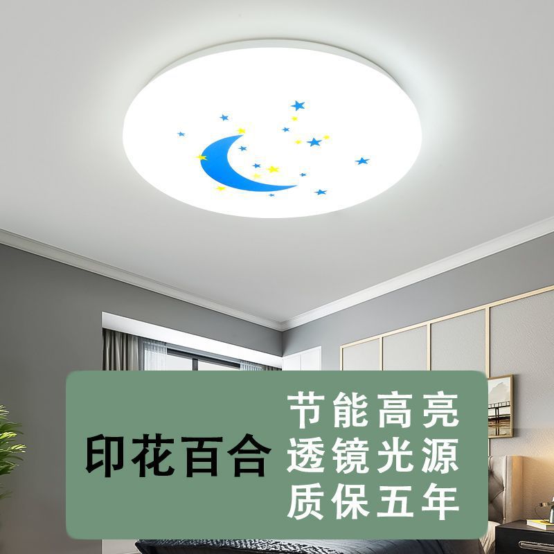 Led ceiling light bedroom lamp home round study minimalist living room lighting fixture dining room hallway kitchen bathroom lighting