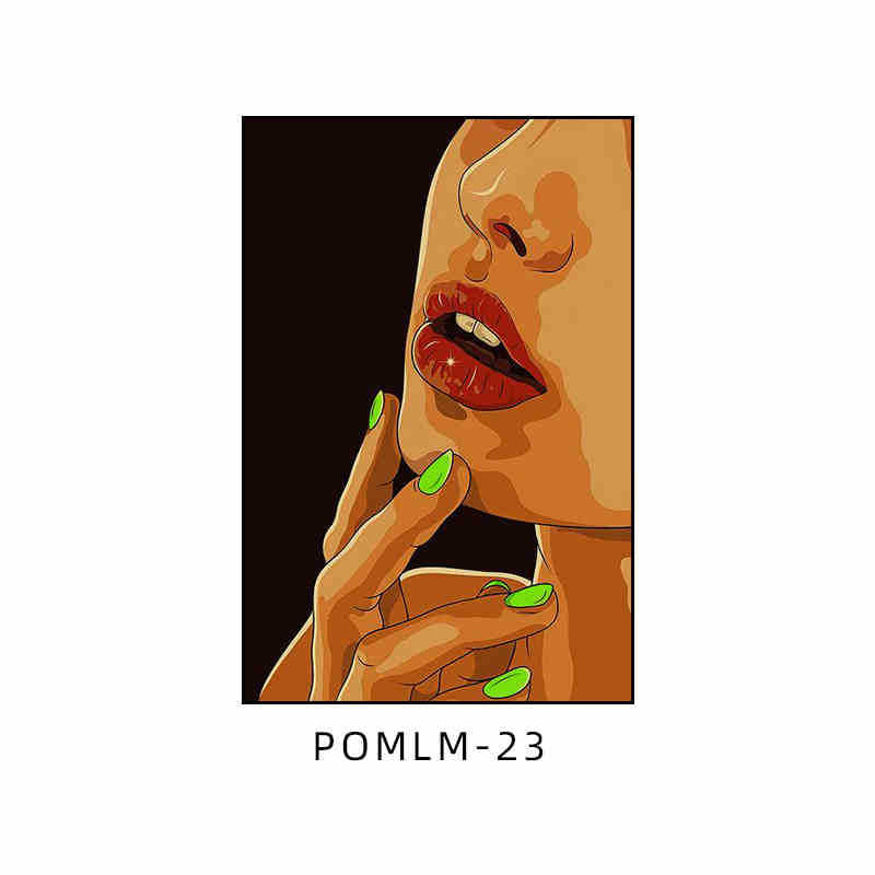 Bar decoration painting American retro tavern KTV box wall painting Love hotel bathroom toilet mural