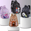 New arrival cartoon 3d elastic fabric large capacity primary school student schoolbag stereo burden reduction spine protection lightweight backpack