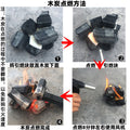 Indoor bbq charcoal smokeless charcoal wholesale factory direct sales mechanism charcoal high temperature durable charcoal block copper hot pot for home carbon