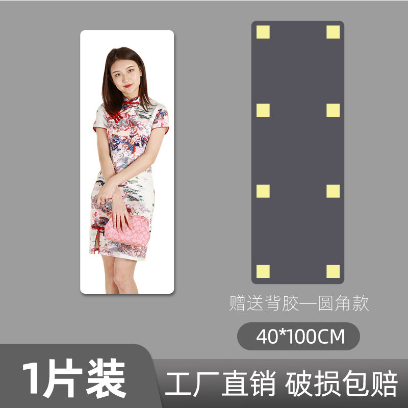 Acrylic soft mirror paste full-length mirror whole body self-adhesive wall sticker household fitting mirror bedroom mirror lens wall sticker