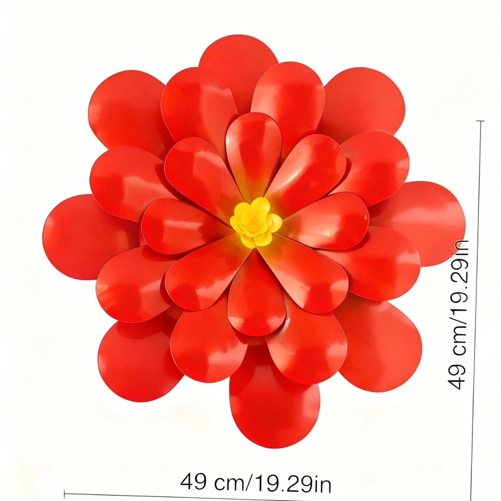 Manufacturer iron art flower ornaments home crafts metal ornaments jewelry iron art simulation ground plug courtyard decoration