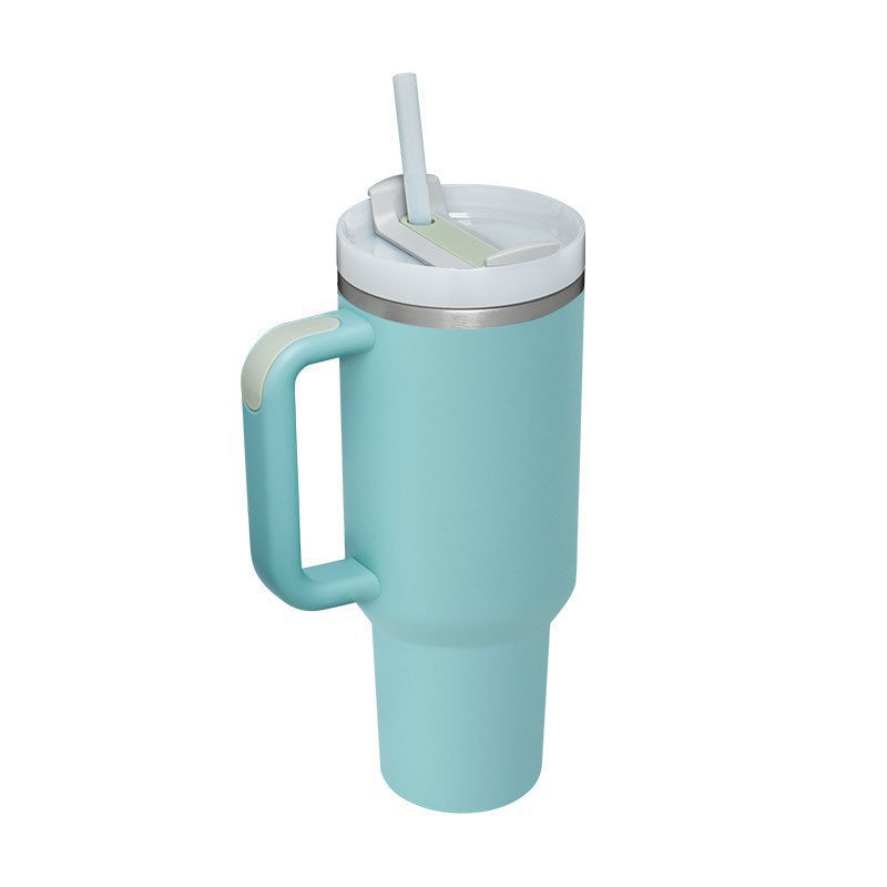 amazon 304 stainless steel thermos cup 40oz portable sealed car cup outdoor travel ice cup
