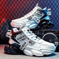 Spring men's shoes winter middle school basketball sports running shoes youth casual high-top chunky sole dad shoes trendy sneakers