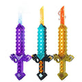 My diamond sword world laser sword pixel weapon minecraft kids boys light-up night light toy - wholesale from manufacturer