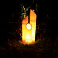 Outdoor waterproof courtyard light, bamboo style lawn lamp, garden villa landscape lighting, modern minimalist park resin bamboo lamp