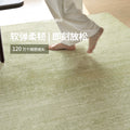 Small fresh green living room carpet cream style square no-wash and wipeable sofa coffee table blanket classy bedroom floor mat