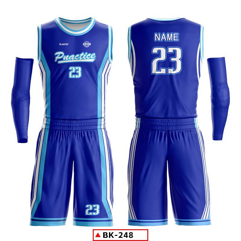 2024 new basketball jersey suit men's custom college student sports training game jersey American basketball jersey printing