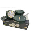 Uakeen non-stick soup pot for home steaming and stewing pot double ear stew pot ceramic soup pot burning magnetic neutral