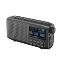 Duo xiang dx-90 wireless bluetooth speaker - mini portable high-quality speaker with card slot, radio, and song lyrics display
