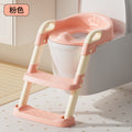 Factory direct children's step stool toilet trainer - potty training seat for boys and girls - foldable toddler toilet seat
