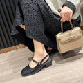 Southeast asia new arrivalfashioneasiest for match mary jane shoes toe sandals high heels women retroflatsflats women's medium heels