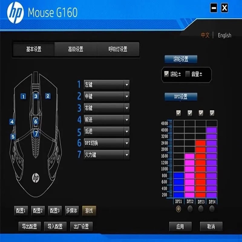 Hp gk100f mechanical keyboard, 104-key wired gaming keyboard for laptops and desktops, lol blue switch