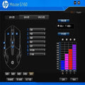 Hp gk100f mechanical keyboard, 104-key wired gaming keyboard for laptops and desktops, lol blue switch