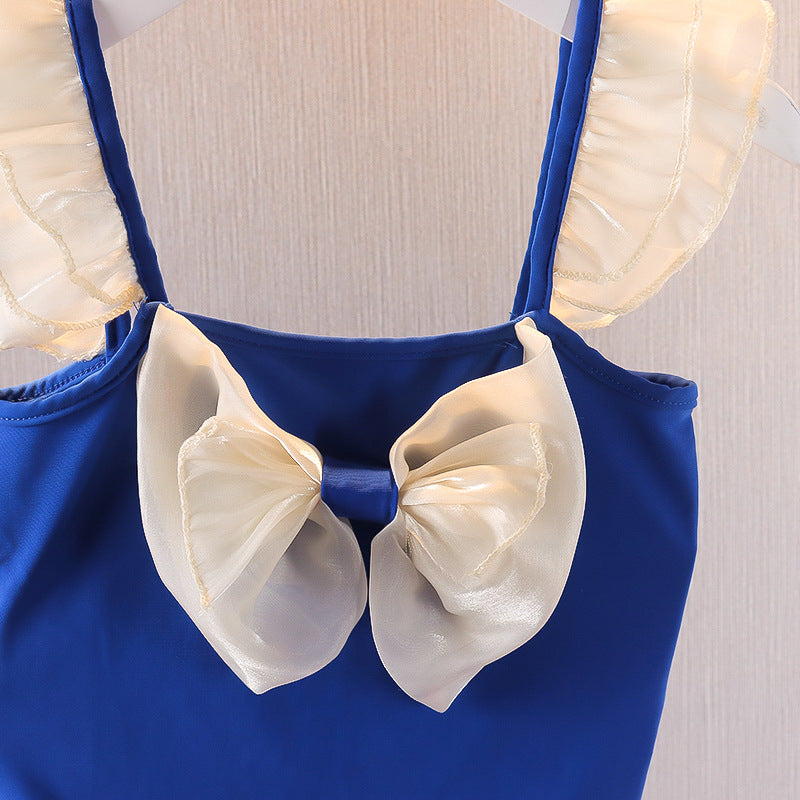 Korean style baby girl swimsuit - sweet & chic  new arrival - cute one-piece swimwear for baby girls - ready to ship!