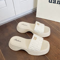2026 new arrival: popular chunky sole slides for women - summer outdoor wear, non-slip, fashionable, versatile sandals & slides - wholesale for export