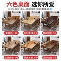 Solid wood conference table - minimalist modern design for large conference rooms, long tables, computer desks, negotiation tables, office desks, and workstations